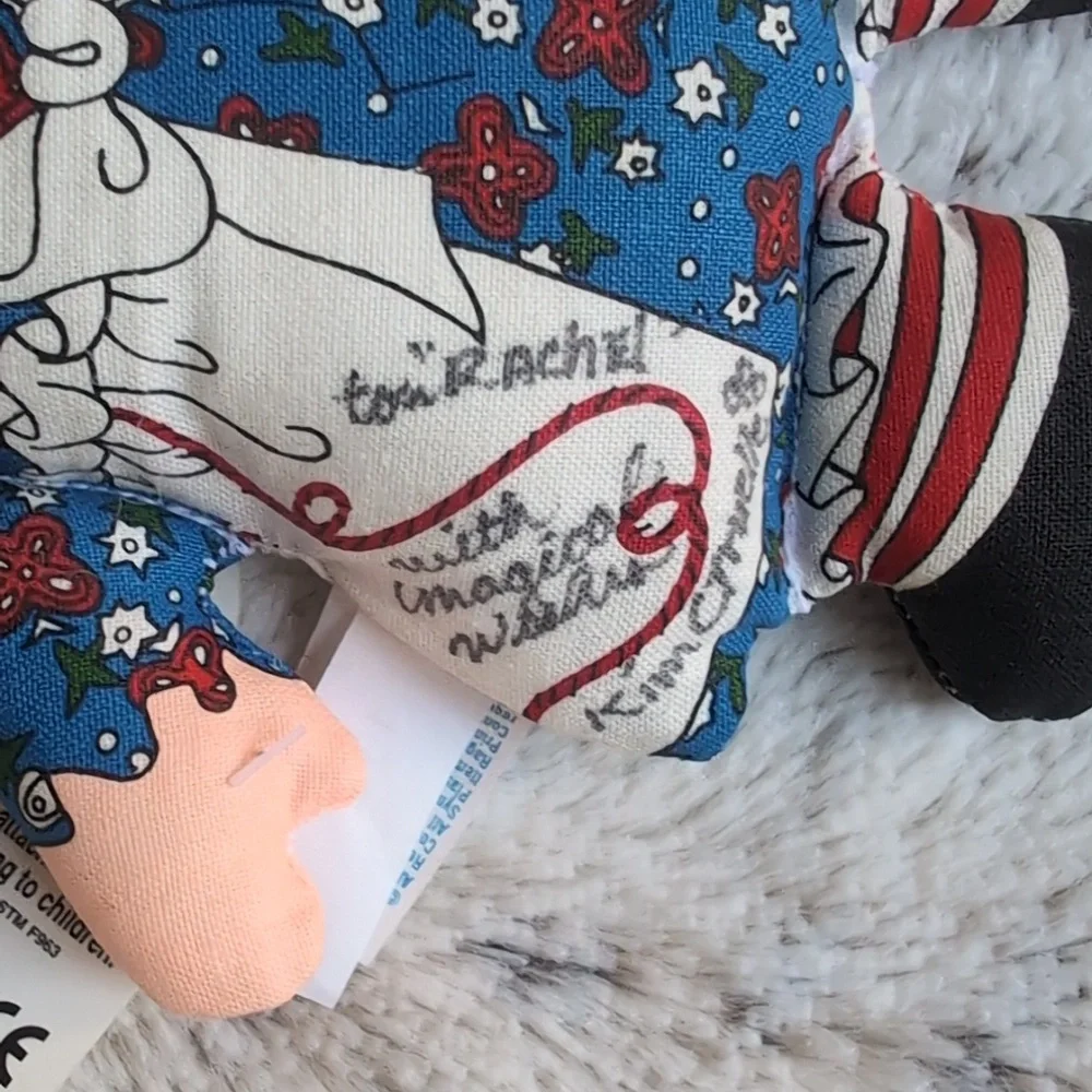 Vintage Applause Signed by Kim Gruelle Raggedy Ann & Andy Bean Bag Plush